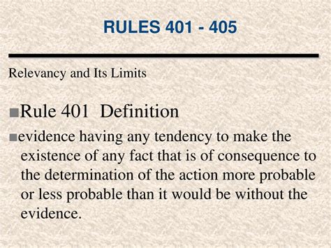 What is the Rule 405 in Texas?