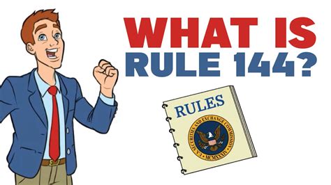 What is the SEC Rule 144 and 145?