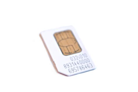 What is the SIM card number?