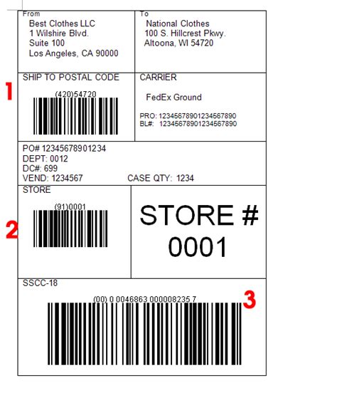 What is the SSCC in a GS1-128 barcode?