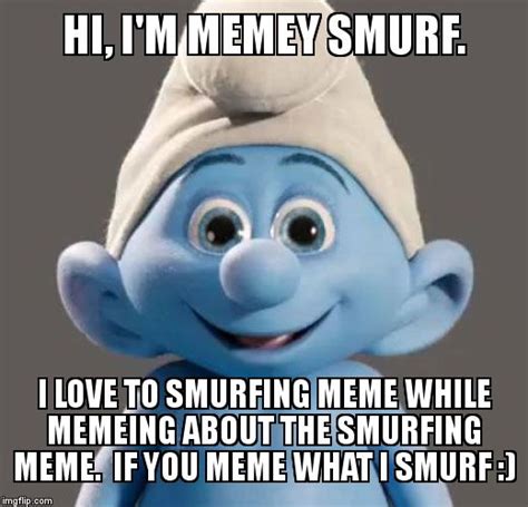 What is the Smurf meme?