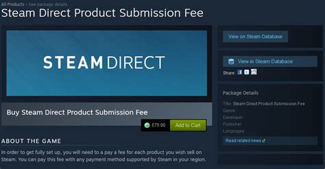 What is the Steam fee?