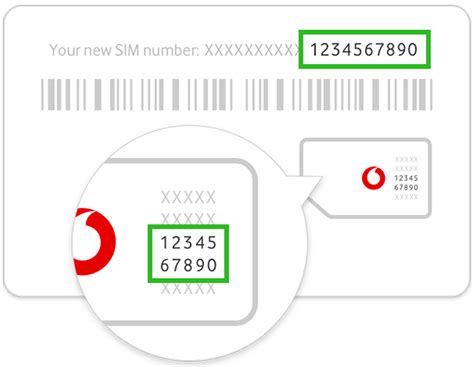 What is the Vodafone SIM activation number?
