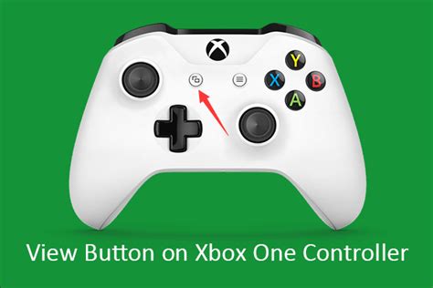 What is the Xbox view button?