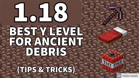 What is the Y level for ancient debris?