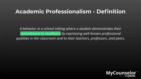 What is the academic definition of a professional?