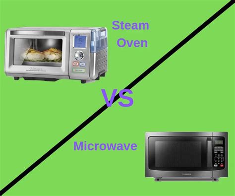 What is the advantage of a steam microwave?