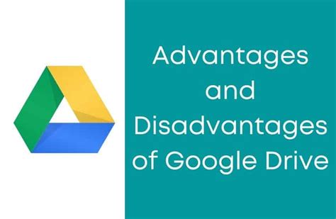 What is the advantage of using Google Drive?