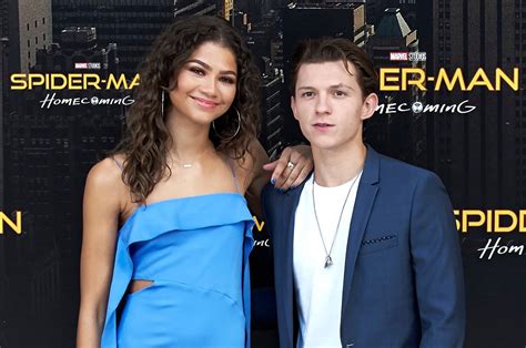 What is the age difference between Zendaya and Tom?