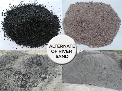 What is the alternative for sand in concrete?