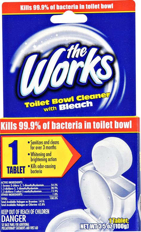 What is the alternative to bleach tablets in the toilet tank?