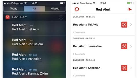 What is the app that calls Israel?