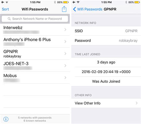 What is the app that finds WiFi passwords?