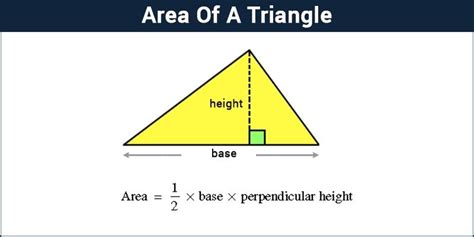 What is the area of a triangular?