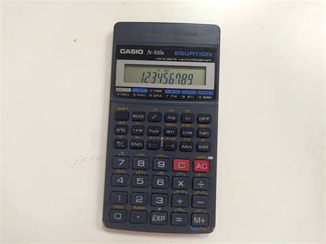 What is the average life of a Casio calculator?