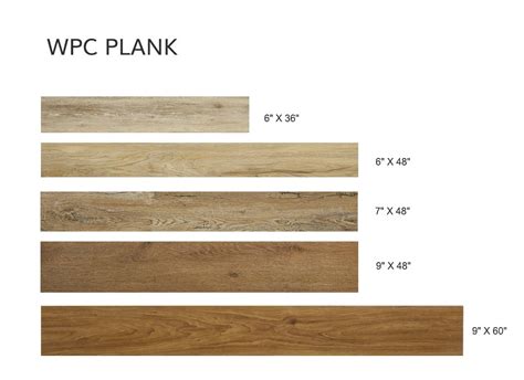 What is the average width of vinyl planks?