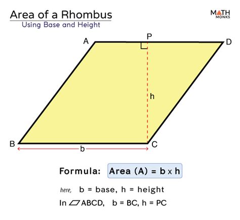 What is the base of a rhombus?