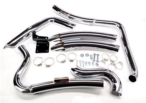 What is the benefit of a 2 into 2 exhaust system?