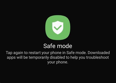 What is the benefit of safe mode in Android?