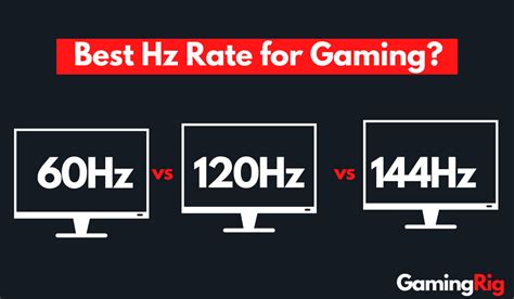 What is the best Hz for gaming?