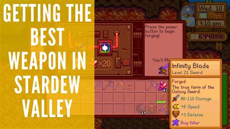 What is the best Stardew weapon?
