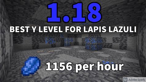 What is the best Y level for Lapis 1.19 PE?