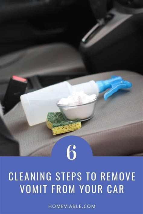 What is the best cleaner for vomit in car?