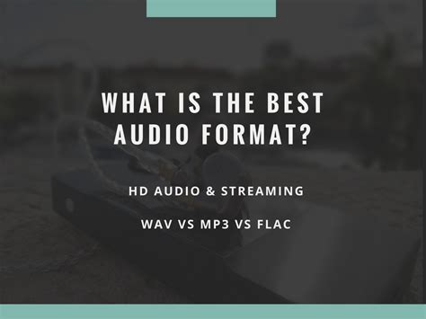 What is the best codec to export audio?