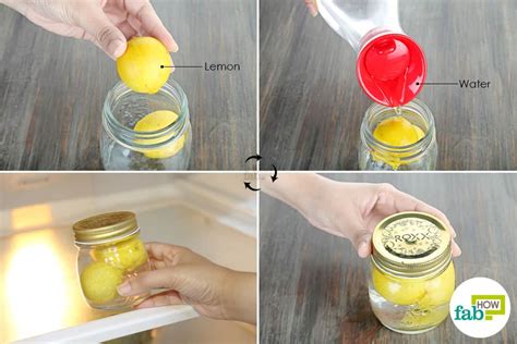 What is the best container to store lemon juice in?