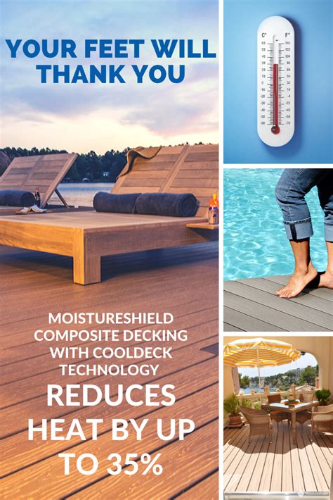 What is the best decking that doesn't get hot?