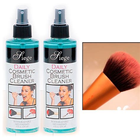 What is the best disinfectant for makeup brushes?