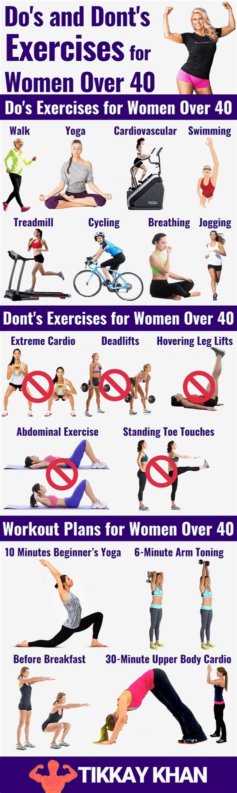What is the best exercise for a 45 year old woman?