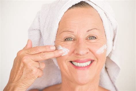 What is the best face care for a 70 year old woman?