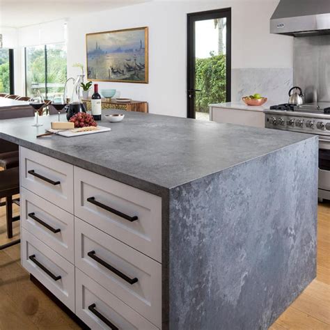 What is the best finish for concrete countertops?