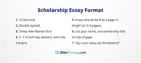 What is the best font for scholarship essay?