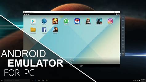 What is the best free Android emulator for Windows 10?