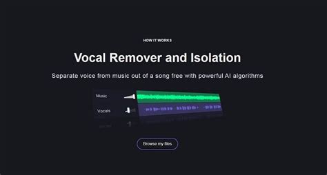 What is the best free vocal isolation online?