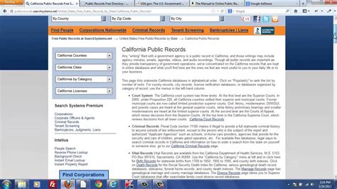 What is the best free website for public records?