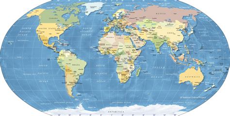 What is the best global map?