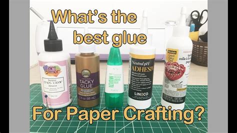What is the best glue for paper to cardstock?