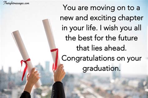 What is the best graduation message?