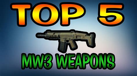 What is the best gun in MW3?