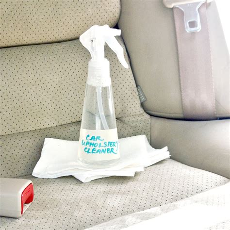What is the best homemade upholstery cleaner for cars?