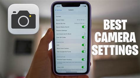What is the best iPhone camera setting?