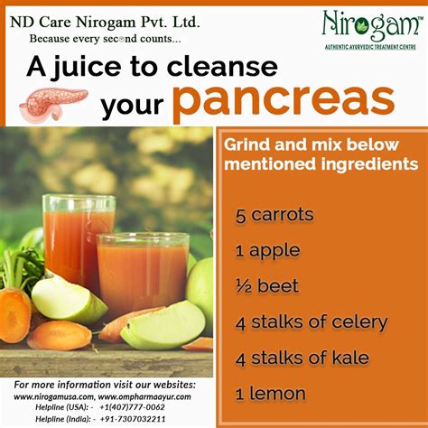 What is the best juice to cleanse your pancreas?