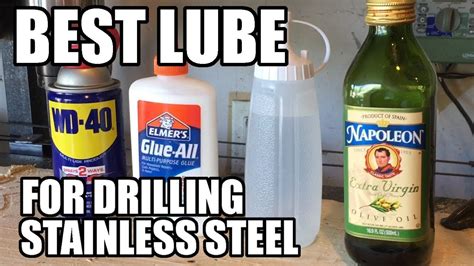 What is the best lubricant for stainless steel?