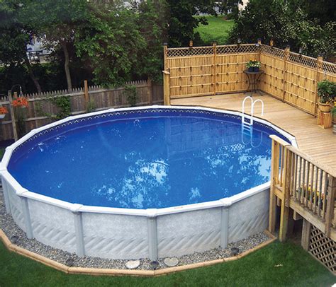 What is the best material for an above-ground pool?