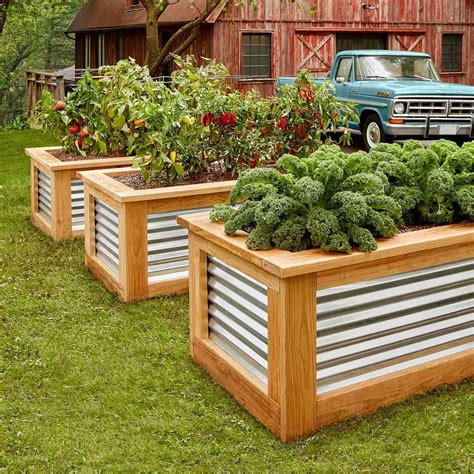 What is the best material to build a raised garden bed?