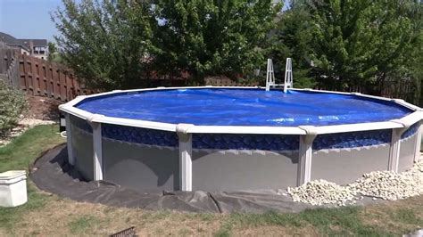 What is the best material to put around an above ground pool?
