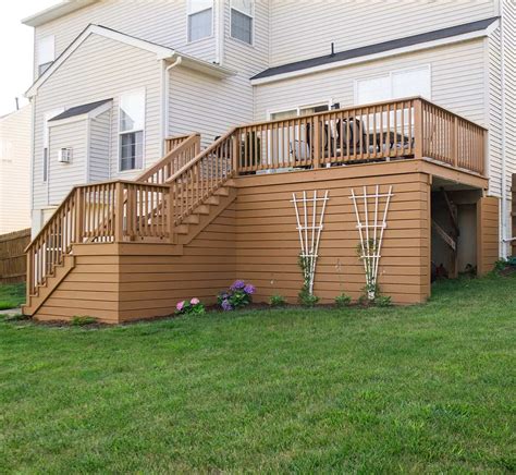 What is the best material to put under a deck?